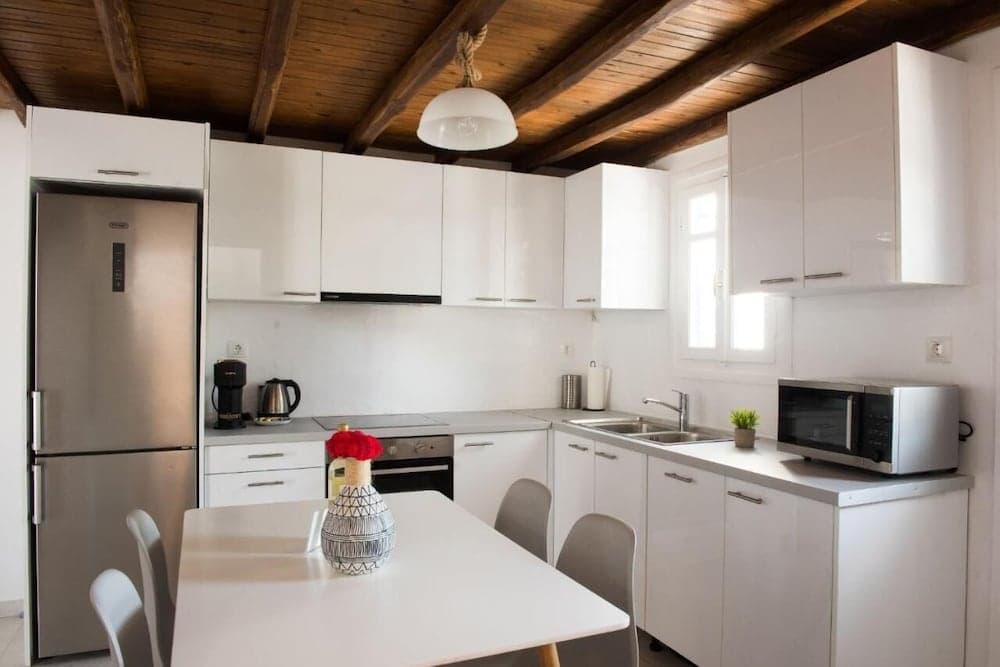 Glamorous 2BR Villa in Ornos w Sea View