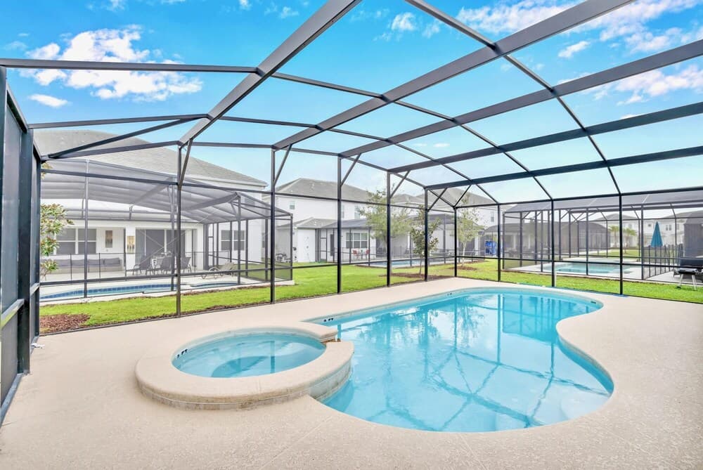 10br - Family Home Near Disney With Pool BBQ