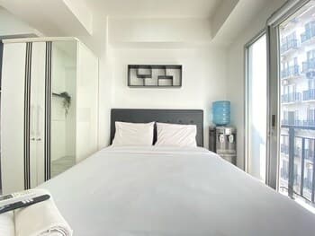 Comfort Studio With City View At Grand Asia Afrika Apartment