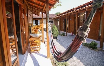 Rumah Pantai cabanas de aluguel