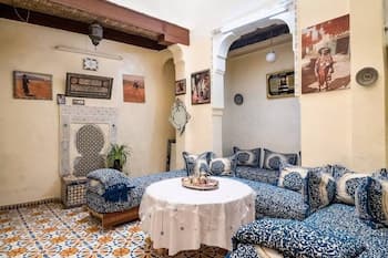 Family Room for 18 Peoples Sunny Riad Inside Medina Fes El Bali