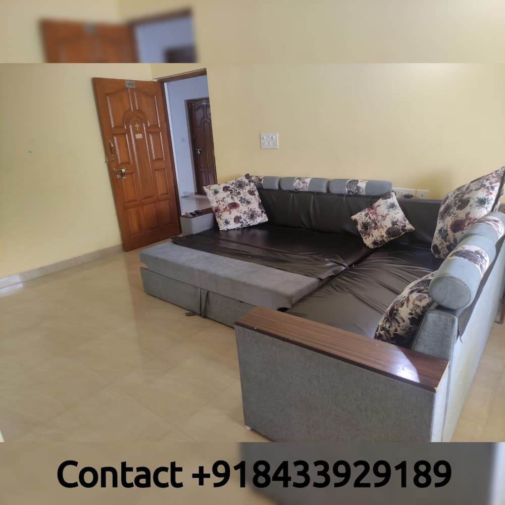 Fully Equipped 2 Bhk Apartment Near Mapusa