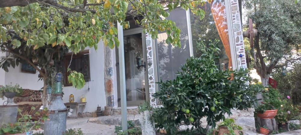 Secluded Home With Sea View and Backyard in Milas