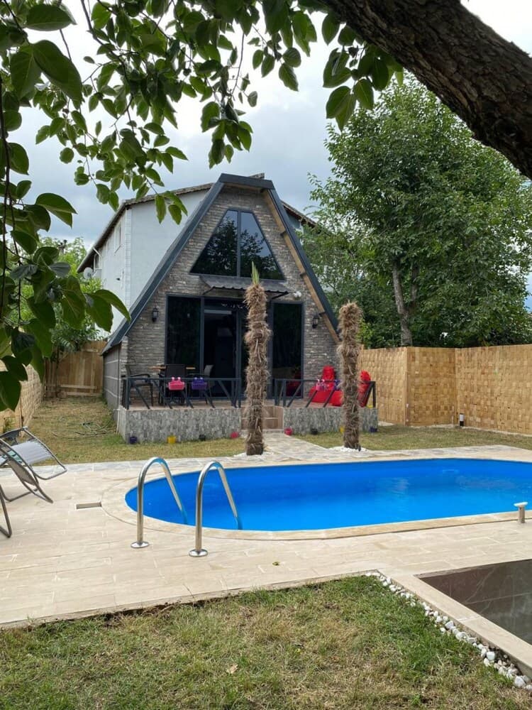 Sleek Bungalow With Private Pool Near Sapanca Lake