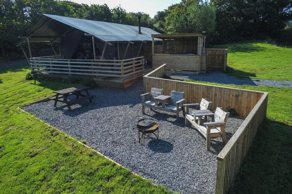 Burryholmes - Safari Glamping Tent - Llangennith