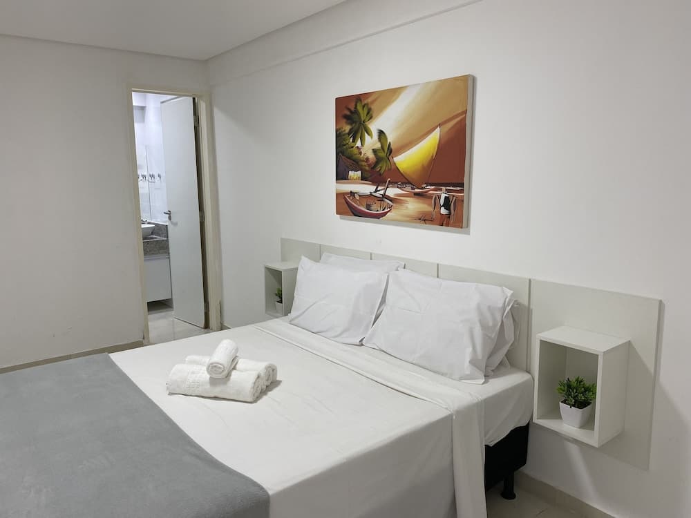 Bela Hospedagem - Vista piscina e mar