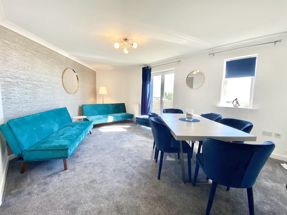 Modern 2 Bed Apartment on Northumberland Coastline