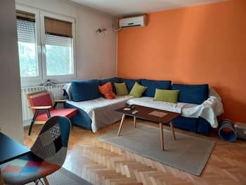 Stunning Color 1-bed Apartment in Skopje