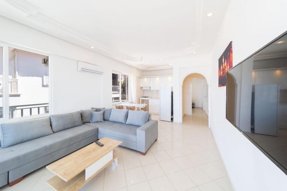 Flat With Sea Nature View and Balcony in Alanya