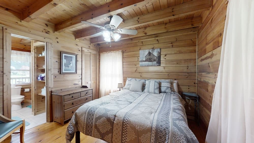 Yellow Cabin on the River