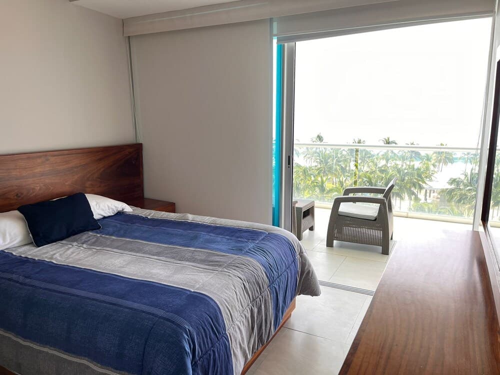 Península 5B 02 Recamaras vista al mar