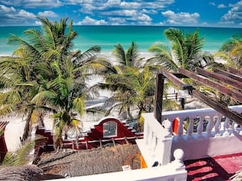 Beachfront Palapa In El Cuyo, Best Views