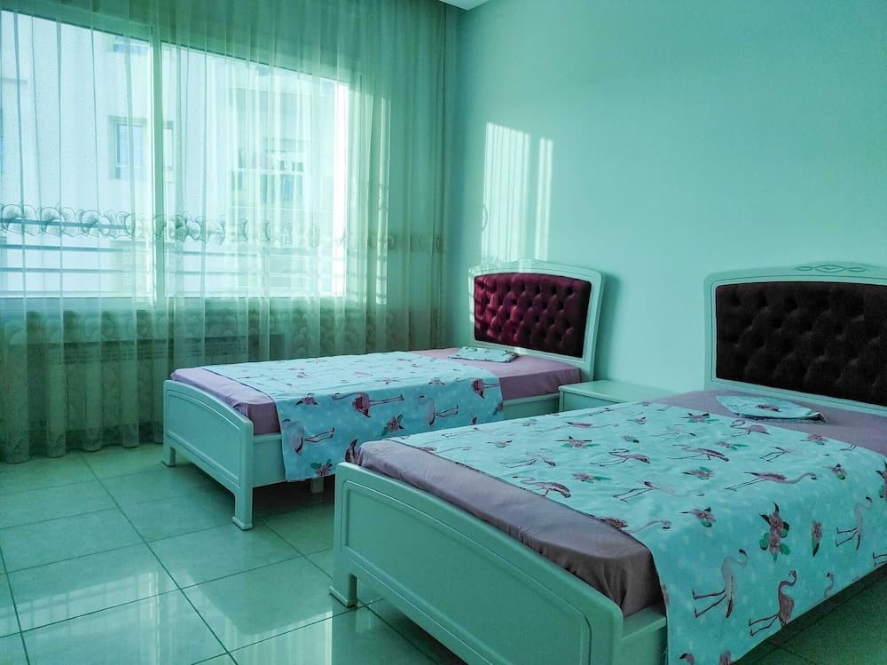 Sunset Square Near the Lake