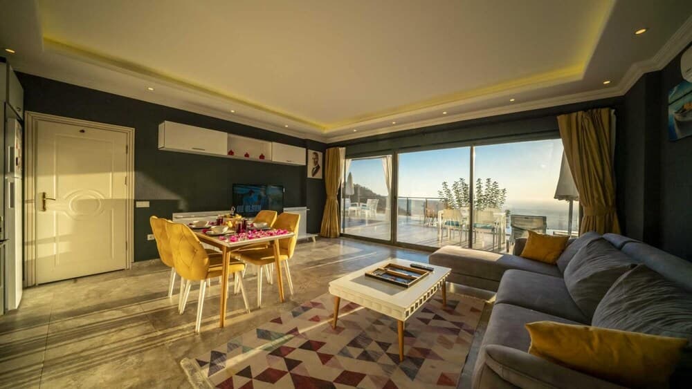 Magnificent Villa With Pool and Sea View in Kas