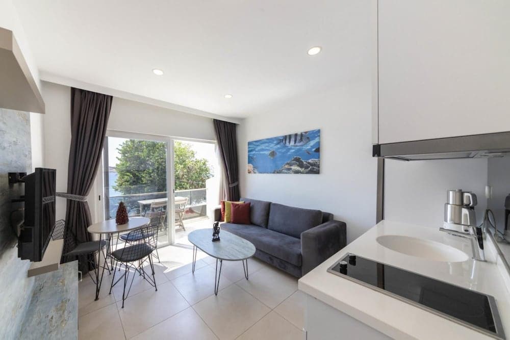 Seafront Flat With Excellent Sea View in Bodrum