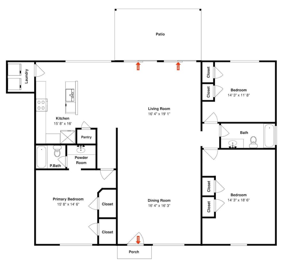 Flamingo House by Miss Kitty’s