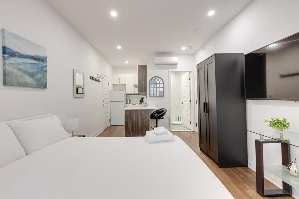 M11 Modern Comfy Studio w AC in Plateau Mile-end