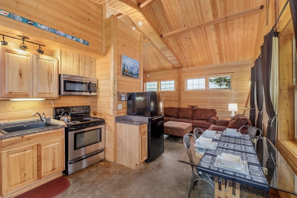 Painted Pony Cabin 2 Bedroom Home by NW Comfy Cabins by RedAwning
