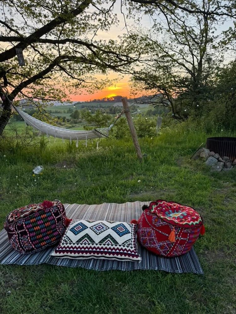 Glamping in Stunning Bell Tent in Bohemia