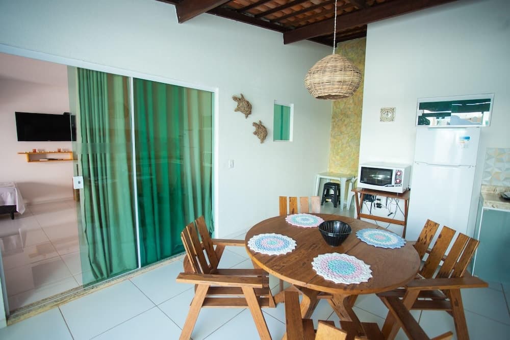 Chal com Mezanino 400m do mar e rea Gourmet