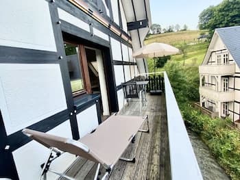 Exclusive Loft Apartment With Balcony and Wellness Room in Olsberg-elpe