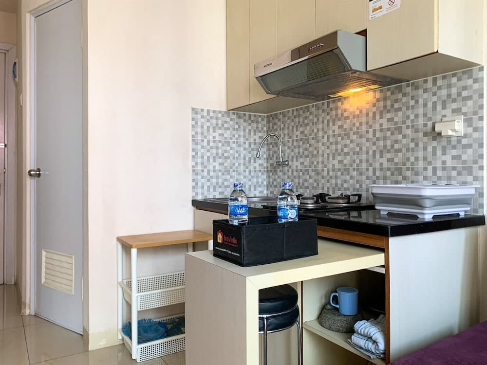 Modern Look And Comfortable 2Br Green Pramuka City Apartment