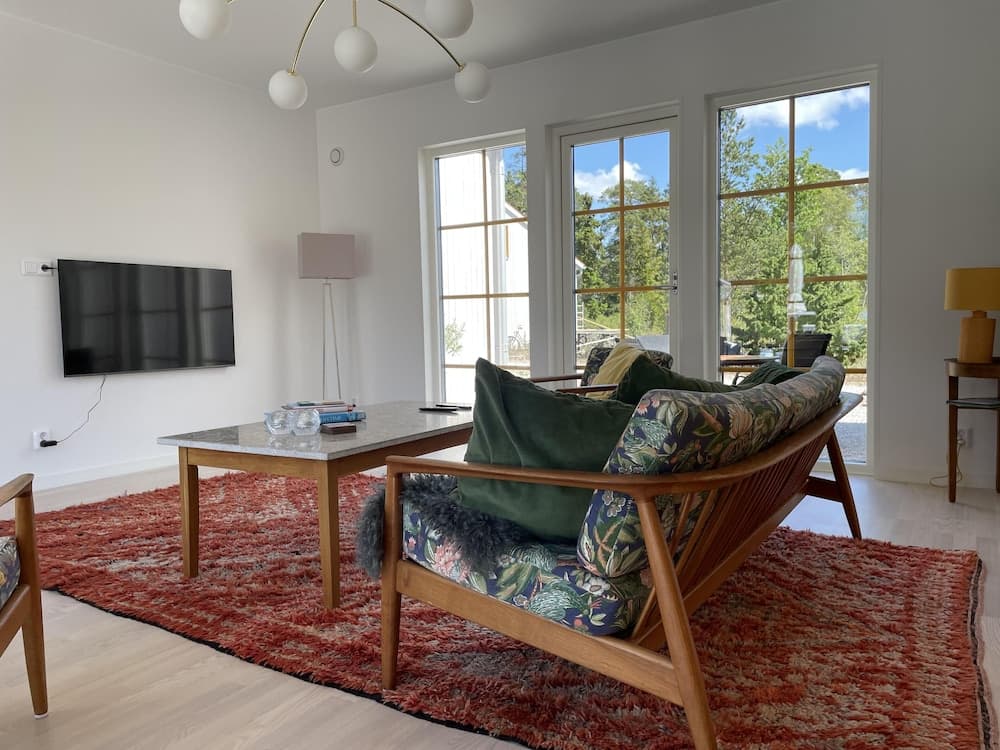 Villa Vitvikena in Gotland, Pool