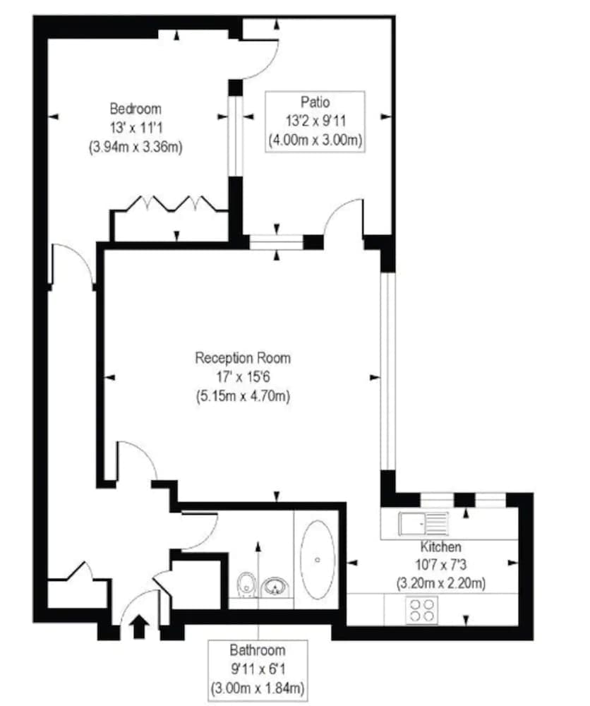 Bright 1 Bedroom Flat Near Liverpool Street