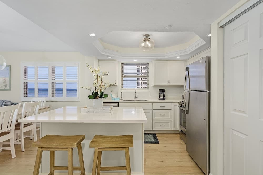 Welcome To Beach Villa's # 406 Vacation Rental - 250 Estero Blvd 2 Bedroom Condo by RedAwning