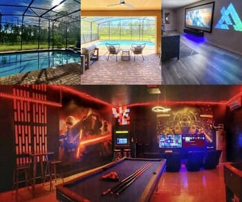 Beautiful 8-bedroom Villa Near Disney With Pool