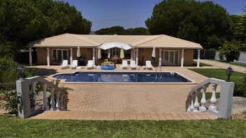 Villa With Pool Children Very Welcome Algarve Portugal for 10 People