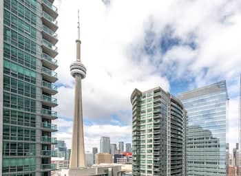 Downtown Toronto near CN Tower