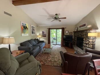 Forest View, Log-sided two Bedroom, two Bath Condo on Lake Ouachita. by Redawning