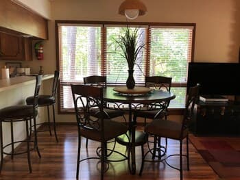 Forest View, Log-sided two Bedroom, two Bath Condo on Lake Ouachita. by Redawning