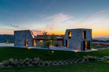 Stunning Contemporary Design Villa Near Volterra Heated Pool and Jacuzzi Fitness Room-villa Design