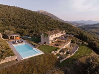 Luxury Villa Near Perugia Heatable Pool -villa Collinette
