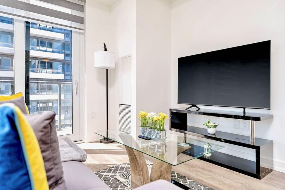 Deluxe 1BR Condo - City Views From Your Balcony