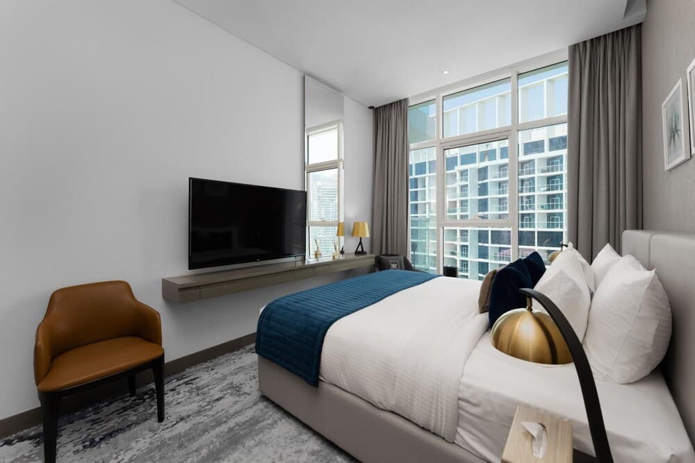 Placid Studio w Burj Khalifa Vws in Business Bay