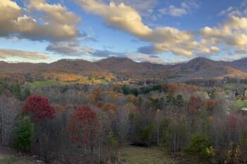 Mountain Refuge w/ View, 12 Mi to Asheville!