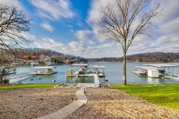 Waterfront Home w/ Boat Dock, Decks, & Grill!