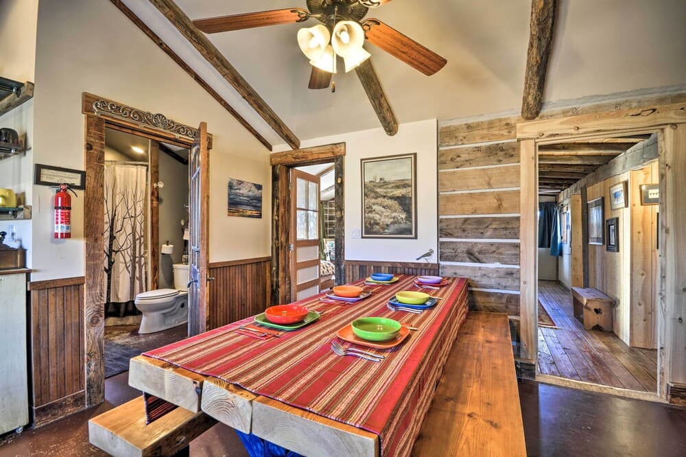 Hundred-year-old Shell Valley Settlers Cabin!