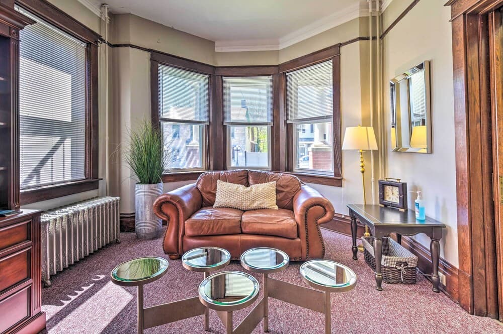 Historical Getaway w/ Porch, Walk to Dtwn & River!