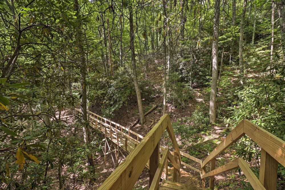 Mountain Getaway on 12 Acres w/ Sunroom & Views!