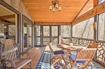 Rustic-chic Sapphire Home w/ Wraparound Decks