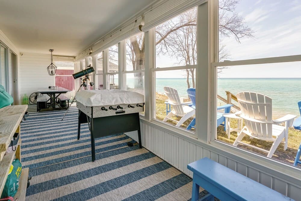 Sunny Mears Vacation Rental w/ Private Beach!