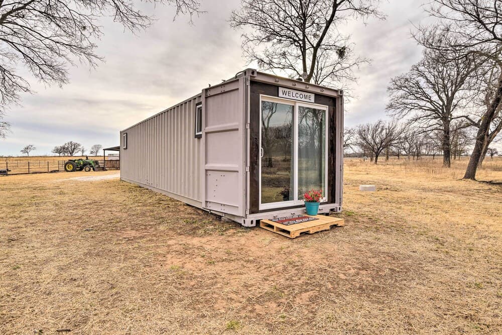 Rustic Farm House Container on Horse Property!