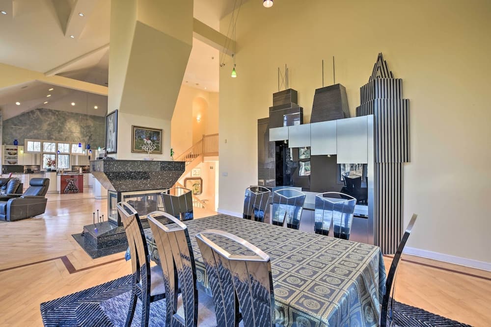 Elegant Riverwoods Escape w/ Private Sauna!