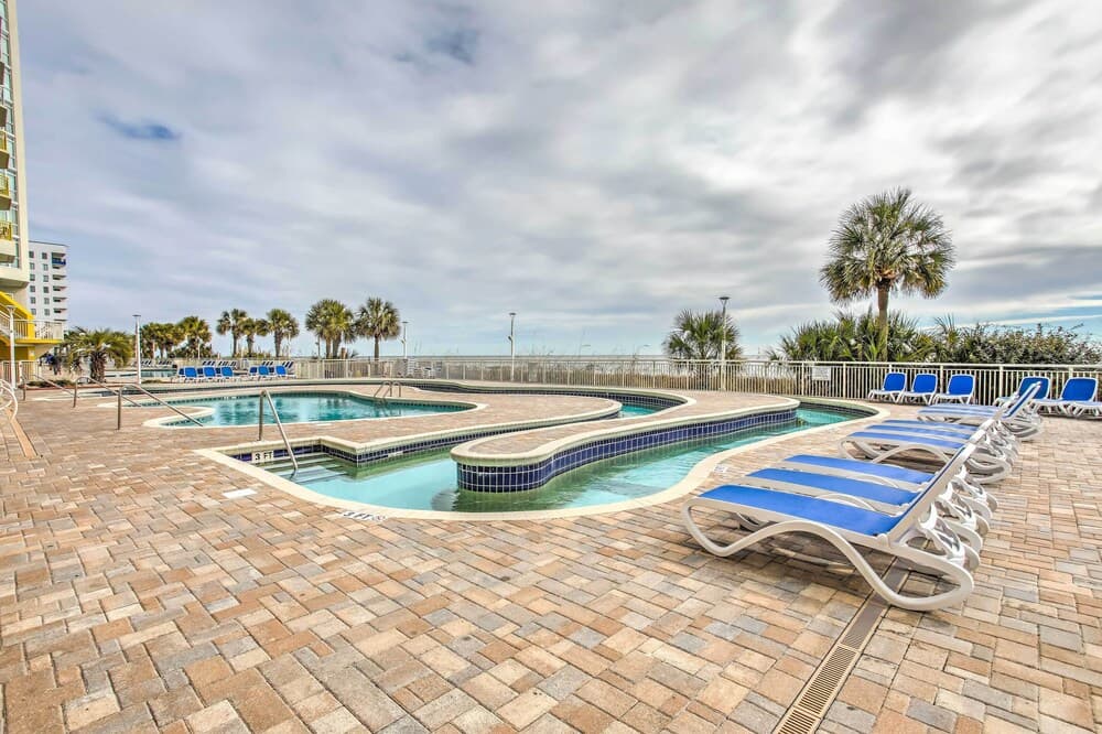 Community Perks + Beach: North Myrtle Beach Condo