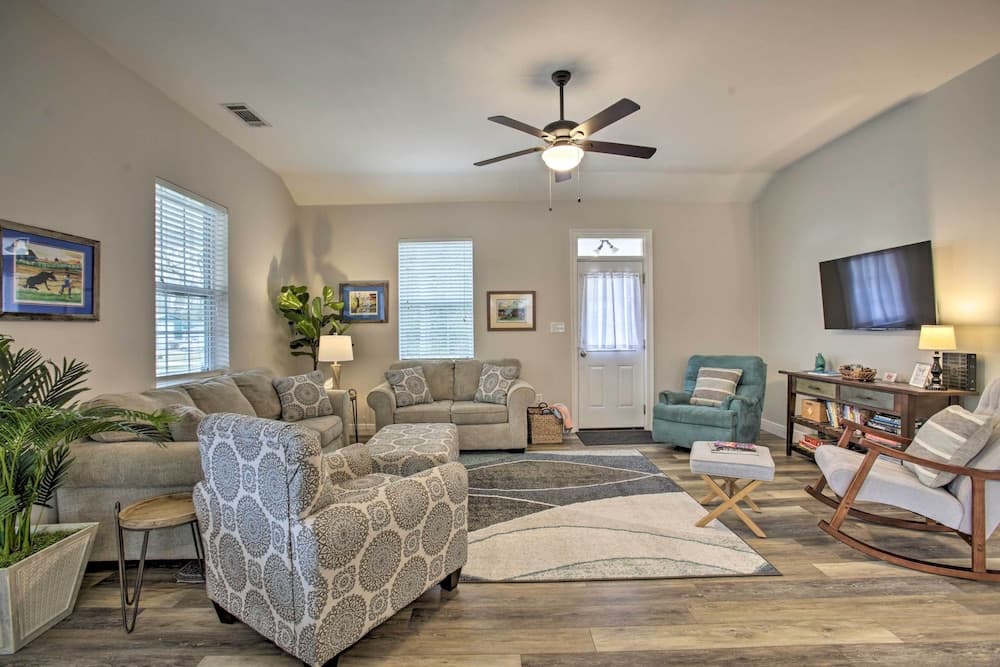 Waveland Home Near Beach: Pets Allowed!