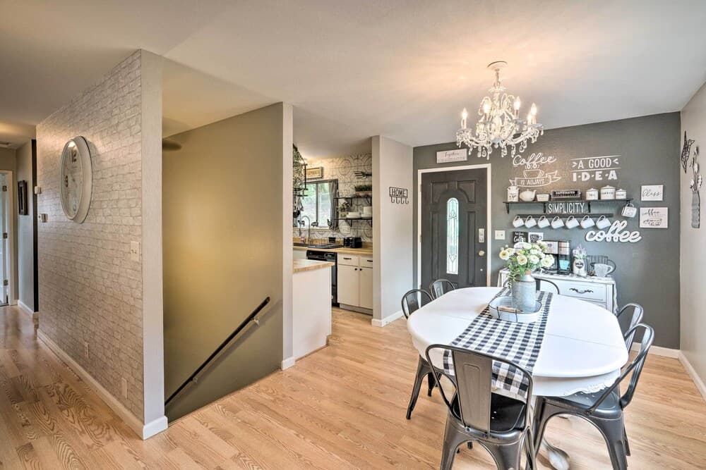 Forest-view Deck + Fire Pits: Pine Grove Retreat!